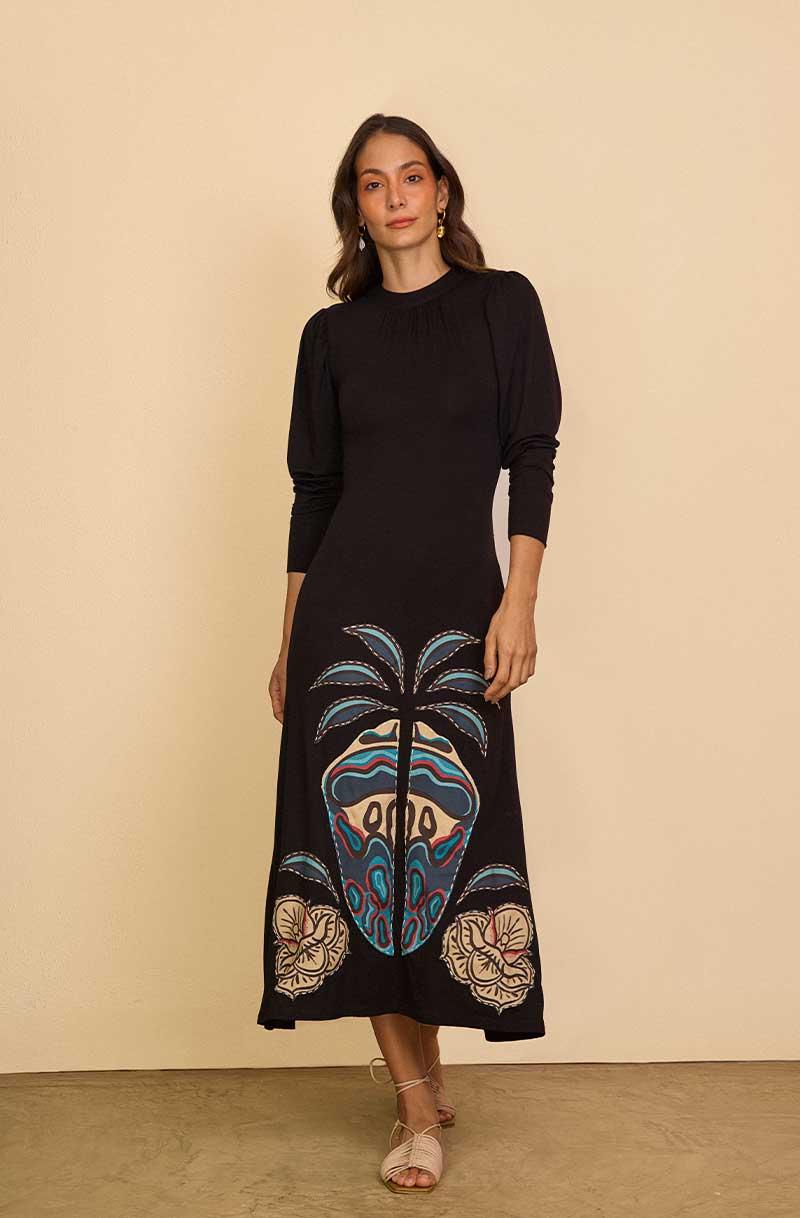 POESIA MIDI DRESS