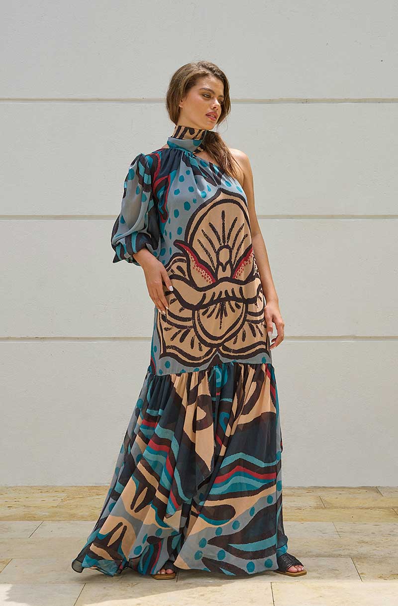 EMBLEMA MAXI DRESS