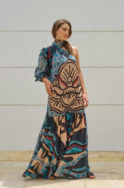 EMBLEMA MAXI DRESS