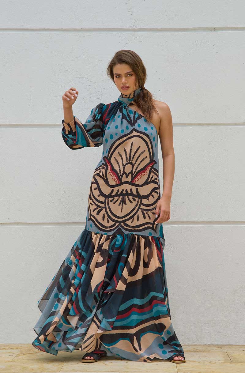 EMBLEMA MAXI DRESS